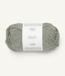 Sandnes Garn Duo 8521 Dusty Light Green – Garn aus 55 % Merinowolle und 45 % Baumwolle