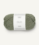 Sandnes Garn Duo9551 Moss – Garn aus 55 % Merinowolle und 45 % Baumwolle
