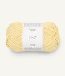 Sandnes Garn Line 2112 Light Yellow – Sommergarn aus Baumwolle, Viskose und Leinen