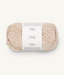 Sandnes Garn Line 3011 Almond White – Sommergarn aus Baumwolle, Viskose und Leinen