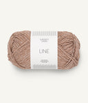 Sandnes Garn Line 3042 Cafe Au Lait – Sommergarn aus Baumwolle, Viskose und Leinen 