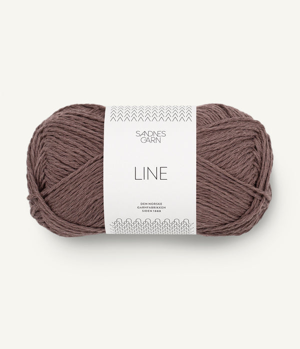 Sandnes Garn Line 3161 Acorn – Sommergarn aus Baumwolle, Viskose und Leinen