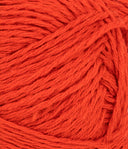 Nahaufnahme von Sandnes Garn Line 3819 Spicy Orange