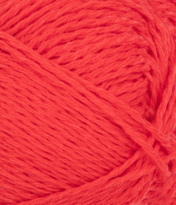 Nahaufnahme von Sandnes Garn Line 4108 Flame Scarlet
