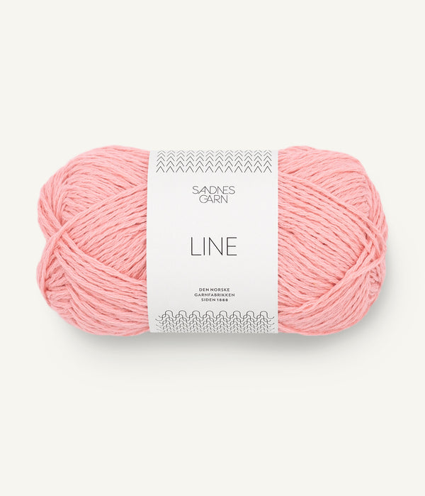 Sandnes Garn Line 4213 Blossom – Sommergarn aus Baumwolle, Viskose und Leinen