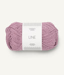 Sandnes Garn Line 4632 Rosa Lavendel – Sommergarn aus Baumwolle, Viskose und Leinen