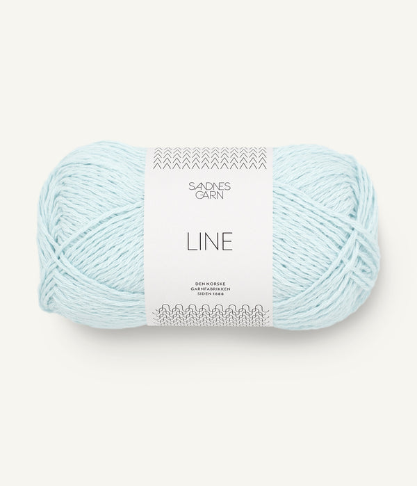 Sandnes Garn Line 6311 Starlight Blue – Sommergarn aus Baumwolle, Viskose und Leinen