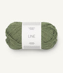 Sandnes Garn Line 9062 Olive Green – Sommergarn aus Baumwolle, Viskose und Leinen