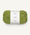 Sandnes Garn Line 9564 Matcha – Sommergarn aus Baumwolle, Viskose und Leinen