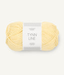 Sandnes Garn Tynn Line 2112 Light Yellow – Sommergarn aus Baumwolle, Viskose und Leinen