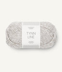 Sandnes Garn Tynn Line 3820 Pearl Grey – Sommergarn aus Baumwolle, Viskose und Leinen