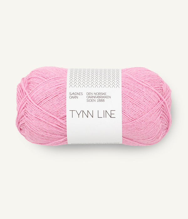 Sandnes Garn Tynn Line 4813 Pink Lilac – Sommergarn aus Baumwolle, Viskose und Leinen