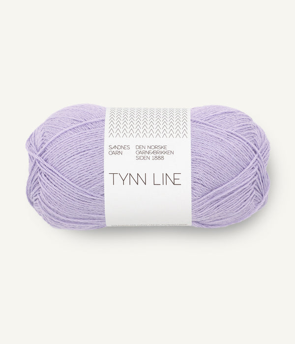 Sandnes Garn Tynn Line 5223 Lavender – Sommergarn aus Baumwolle, Viskose und Leinen