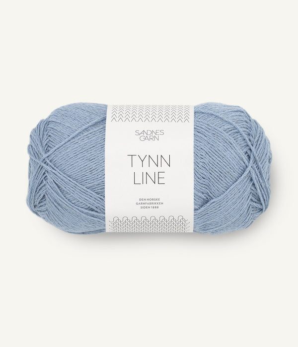 Sandnes Garn Tynn Line 6032 Hydrangea – Sommergarn aus Baumwolle, Viskose und Leinen