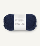 Sandnes Garn Tynn Line 6073 Seaside Navy – Sommergarn aus Baumwolle, Viskose und Leinen