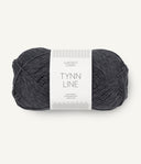 Sandnes Garn Tynn Line 6080 Slate – Sommergarn aus Baumwolle, Viskose und Leinen