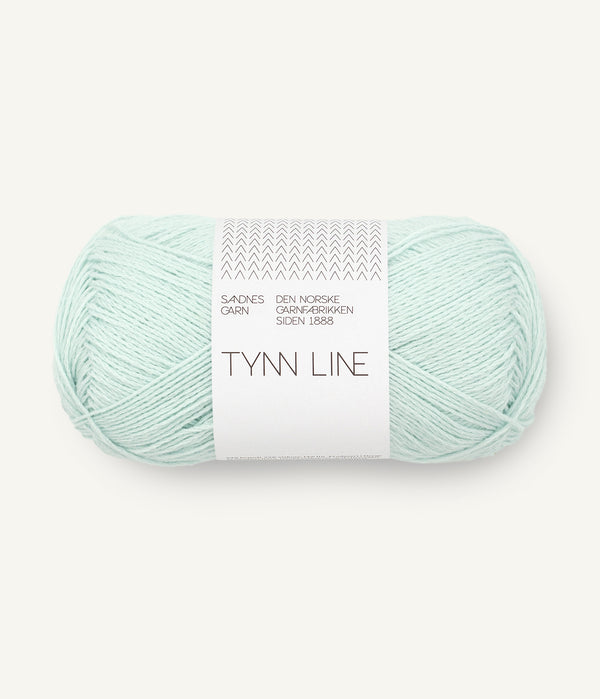 Sandnes Garn Tynn Line 7911 Mint Green – Sommergarn aus Baumwolle, Viskose und Leinen