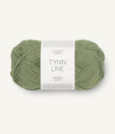 Sandnes Garn Tynn Line 9062 Olive Green – Sommergarn aus Baumwolle, Viskose und Leinen