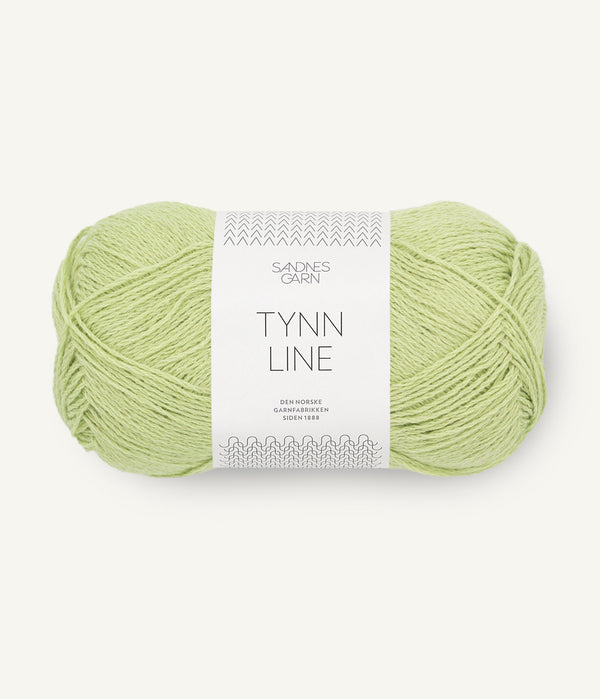 Sandnes Garn Tynn Line 9523 Lime Punch – Sommergarn aus Baumwolle, Viskose und Leinen