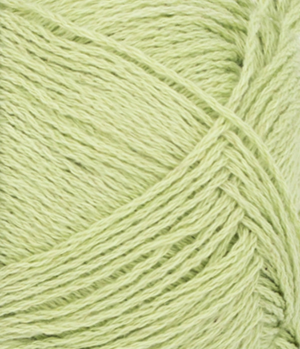Nahaufnahme von Sandnes Garn Tynn Line 9523 Lime Punch