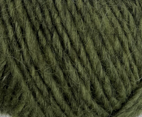 Nahaufnahme von Ístex Alafosslopi 2630 Verdant / Sattgrün
