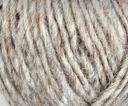 Nahaufnahme von Ístex Alafosslopi 2680 Sand Tweed