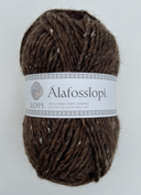 Ístex Alafosslopi 2681 Mocha Tweed / Mokka Tweed – Garn aus 100 % isländischer Schurwolle
