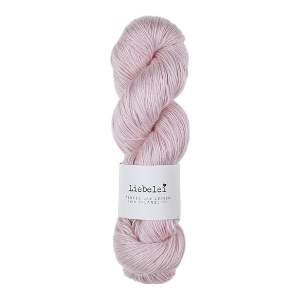 Atelier Zitron Liebelei 2701 Zartrosa – veganes Garn aus 70 % Lyocell und 30 % Leinen