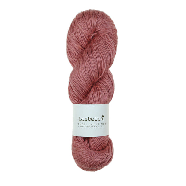 Atelier Zitron Liebelei 2707 Terracotta – veganes Garn aus 70 % Lyocell und 30 % Leinen