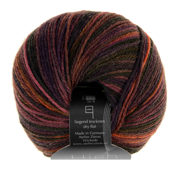 Atelier Zitron High Twist Concept 10 – Garn aus 80 % Merino extrafine und 20 % Polyamid
