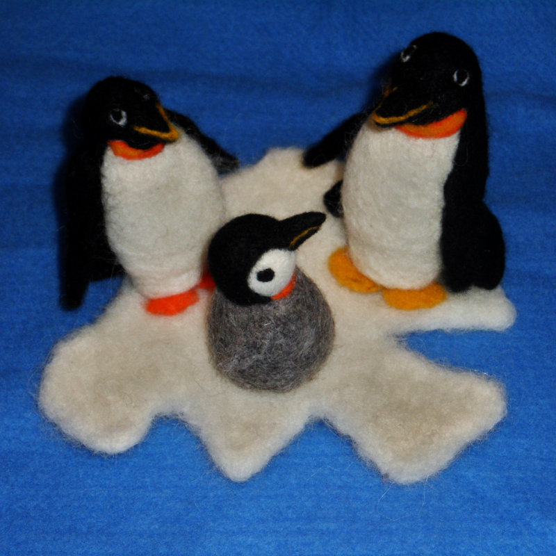 Filzpackung Pinguine 07031