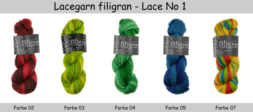 Der Faden Anja Bünger - Wolle und Strickgarne online kaufen - Filigran Farbe 02 bis 07 - Beitragsbild