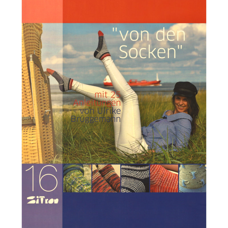 Strickbuch - Atelier Zitron 16 - "von den Socken" - Cover vorne