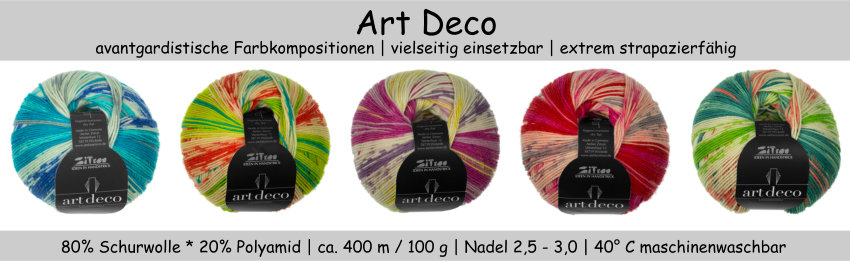 Atelier Zitron Garn Art Deco - Beitragsbild